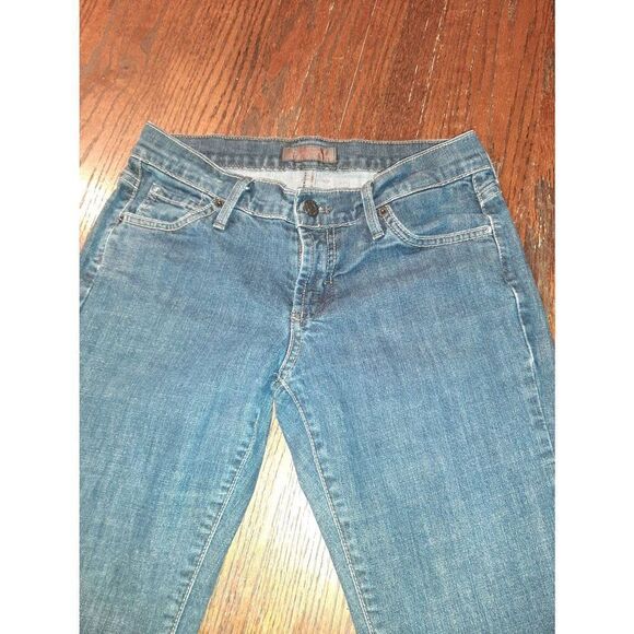 Womens Size 27" Waist James Jeans Dry Aged Denim James Dublin Braided Blue Jeans - Picture 2 of 7